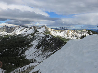 Looking ESE down towards Eagle Pass...