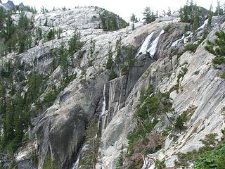 Vivianne outflow above Snow Lake