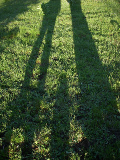 three hikers