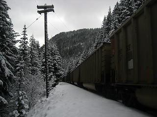 A train on the way out
