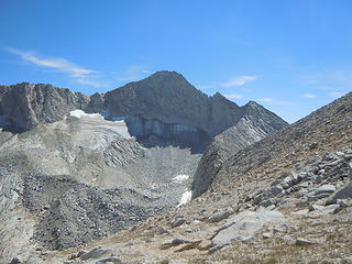 Conness Mtn. on the descent route