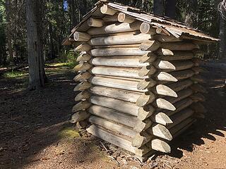 Historic Outhouse at Pasayten Airstrip, Slate Pass, Buckskin Ridge, Frosty Pass, PCT Loop, 8/12-8/19/20