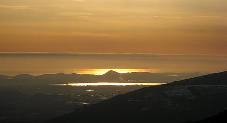 Glowing water by Whidbey 5:12