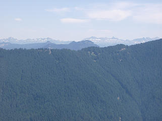 Goat Rocks Wilderness  in the distance