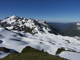 Summer vs Winter in Queets Basin