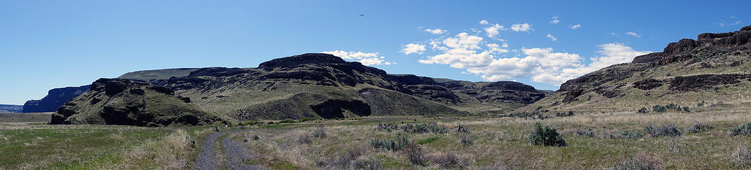 Entering Tekison Creek drainage from West Bar.