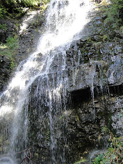 Falls below Eunice Lake.