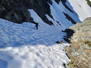 Snowfinger to access Le Conte arm