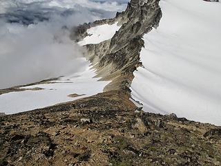 down the class 2 ridge