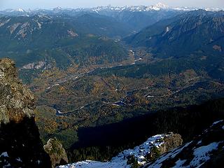 Index townsite & Skykomish confluence