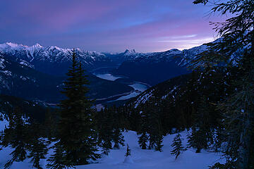 Hozomeen beyond Ross Lake