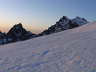 Evening light on the Black Buttes