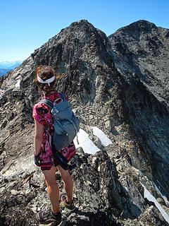 looking at the crux section