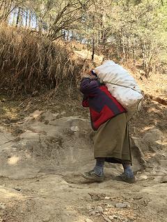 Heavy loads in Nepal