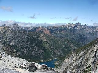 View through Colchuk Pass