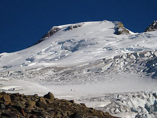 climbers near middle-bottom of photo