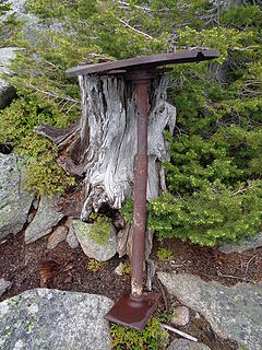 Firefinder on Molybdenite Mtn summit.