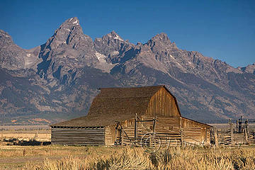 Grand Teton above Ranch