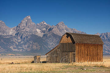 Grand Teton above Ranch