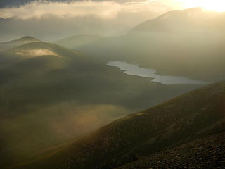 Lake Lyndon below