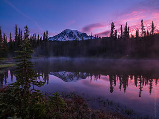 A few from around Mount Rainier National Park.  Dusk and sunrise the next morning