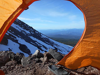 Tent view