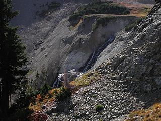 More CL waterfall with snow patch