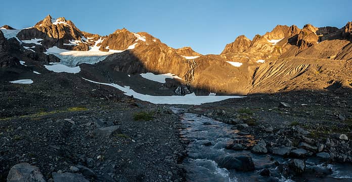 fairchild basin sunrise