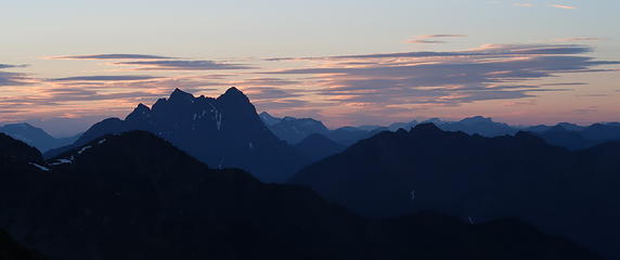 14. Hozomeen and sunset