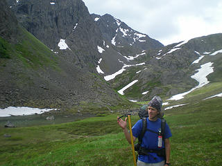 Unnamed pass and me through the axe