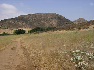 Heading into the canyon