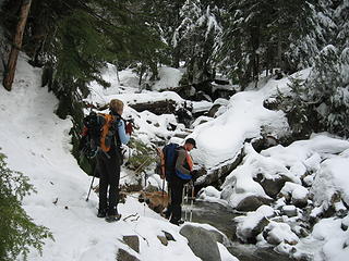 Suzanne and Bob at Dick Creek