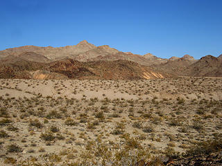 Petroglyph Wash and Peak 3323'