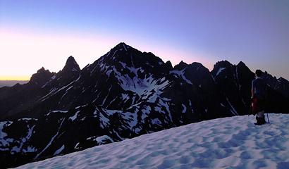 Gimp Checking out our route for the morning on Larrabee.