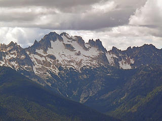 Silver Star from the trail.