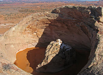 Cosmic Ashtray...about 1000 feet wide and 300 feet deep