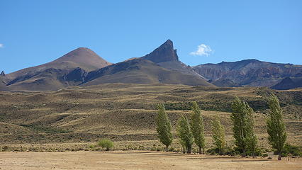 Cerro Colorado from a distance