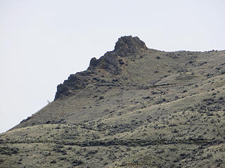 Old Butte across Number 2 Canyon.