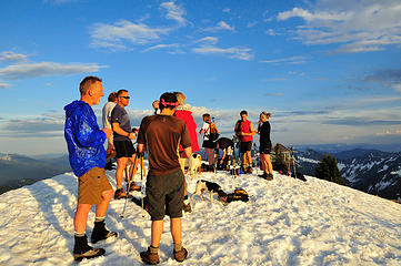 DSD_1598 Small group of TNAB'ers on the summit