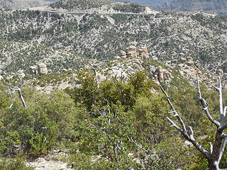 Rocks below w/hwy above