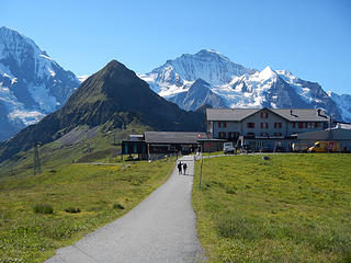 Tschuggen seen from Mnnlichen