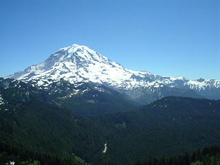 Mount Rainier from Tolmie Peak