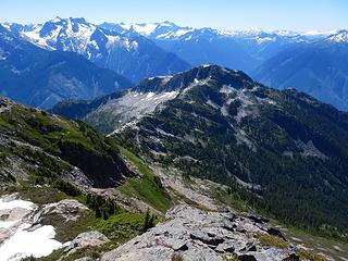 Snowfield group, Inspiration peaks, Glacier, Ross