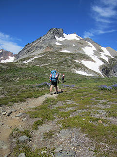 Sahale Glacier camp overnight 026