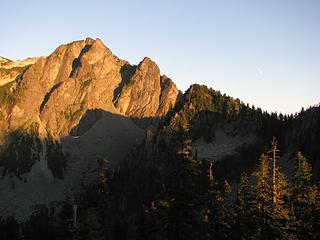 Sunset on Snoqualmie Mt