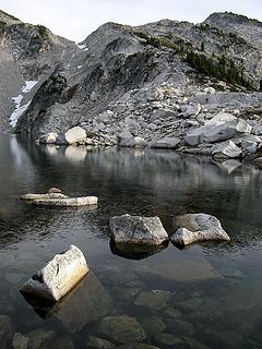 Boulders in Upper Robin Lake