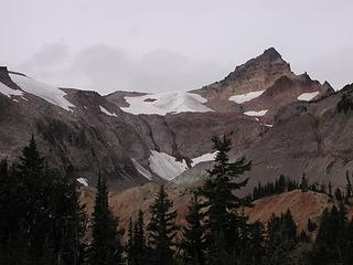 Mt Curtis from meade glacier side