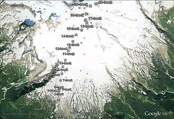 SPOT Tracks - Ascent Route