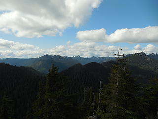 View NW from the summit