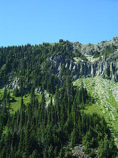 Tolmie lookout from Eunice Lake